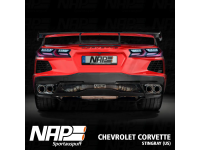 NAP Sportauspuff Chevrolet Corvette C8 Stingray (EU/US) Exhaust system NAP Sportauspuff Chevrolet Corvette C8 Stingray (EU/US) Exhaust system